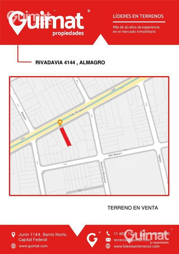 Imagen 3 de 12 de Terreno - Almagro - Lideres En Terrenos - Guimat Propiedades