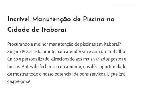 Imagem 2 de 5 de Zogaib Pool