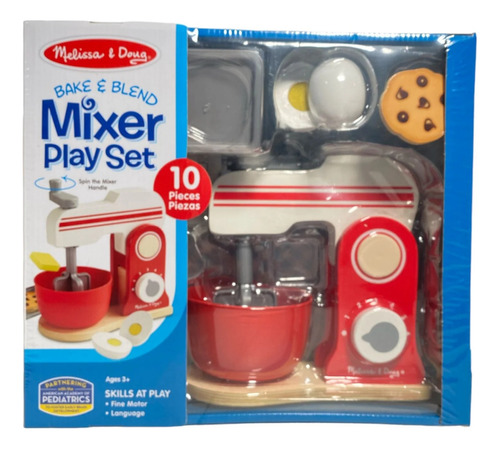 Juego De Batidora Con 10 Piezas Melissa & Doug