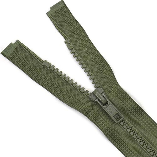 Zíper Tratorado - 80 Cm Cor 566 Militar
