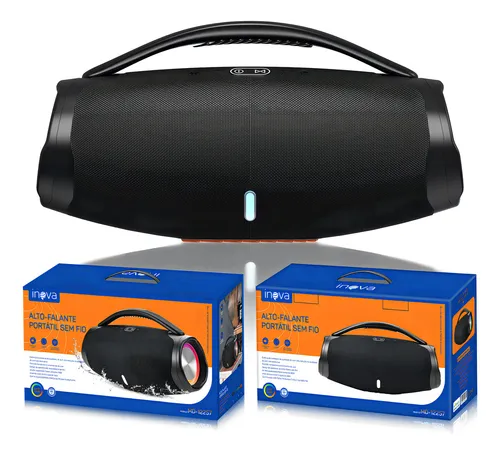 Caixa De Som Inova Tws Portátil Bluetooth 5.3 Alto-falante Estére...