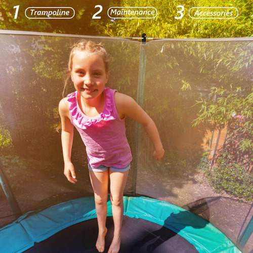 Fundas De Repuesto Para Trampolín, 8 Fundas Para Tubos De Tr