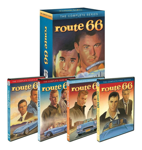 Route 66 Coleccion Completa Serie Tv Discos Dvd