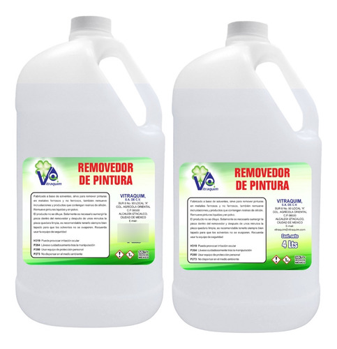 Removedor De Pintura Liquido Vitraquim 8 L