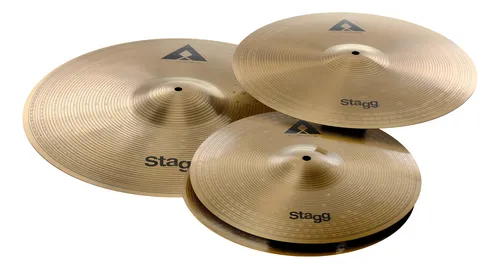 Set Pack Platillos 14 Crash 16 Crash Ride 20 Stagg Axkset