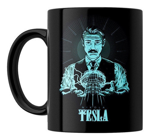 Caneca De Porcelana Nikola Tesla