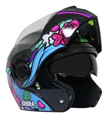 Casco moto infantil niña new arrivals