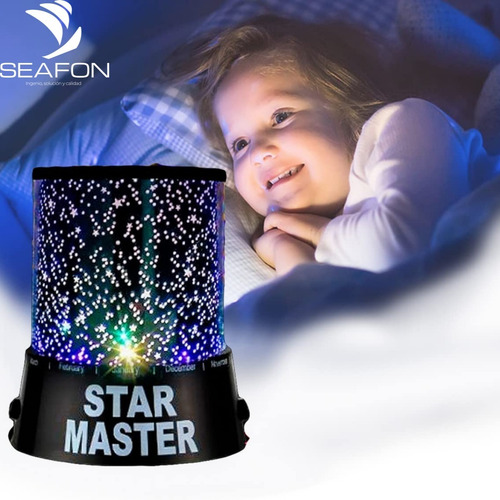 Lampara Led Colores Proyector De Estrellas Luz De Estrellas