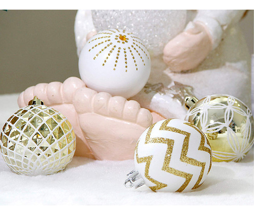 . 30 Bolas De Navidad For Decorar El Árbol Y Celebrar Oro