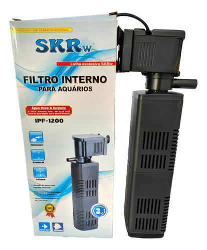 Filtro Interno Para Aquário Skrw Ipf-1200 - 1200 L/h 110V