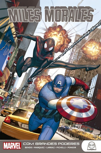 Miles Morales: Com Grandes Poderes: Marvel Teens, de Bendis, Brian Michael. Editorial Panini Brasil LTDA, capa mole em português, 2021