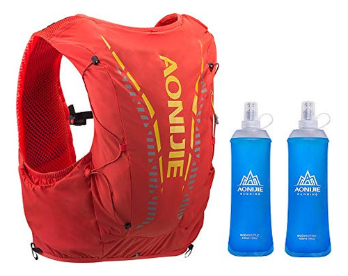 Mochila Hidratación 12l Aonijie + 2 Soft Flasks (450ml)