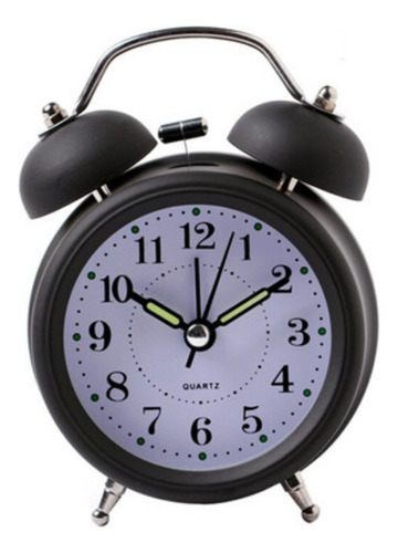 Reloj Despertador Luminoso Yh668 Clock-metal-duradero