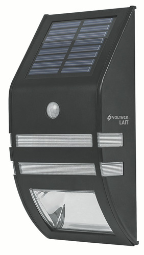 Arbotante Solar Led Con Sensor De Luz Y Movimiento, Volteck
