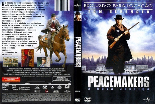 Dvd Peacemakers A Nova Justiça Com Tom Berenger