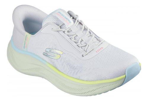 Zapatilla Mujer Skech Cloud Gris Skechers