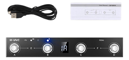 Controlador De Pedal Midi Compacto, Guitar Floor N -