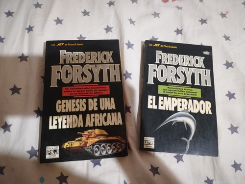 2 Libros De Frederick Forsyth: El Emperador Y Génesis De U..