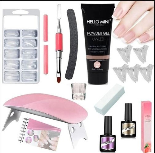 Kit Para Uñas Polygel Completo