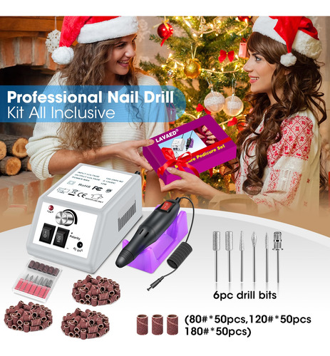 Máquina Perforadora De Uñas Eléctrica Lavaed Professional Co
