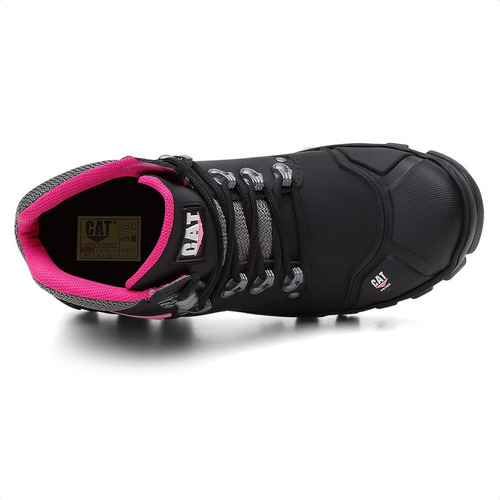 Bota Feminina Trabalho Moto Segurança Epi Com C.a Original