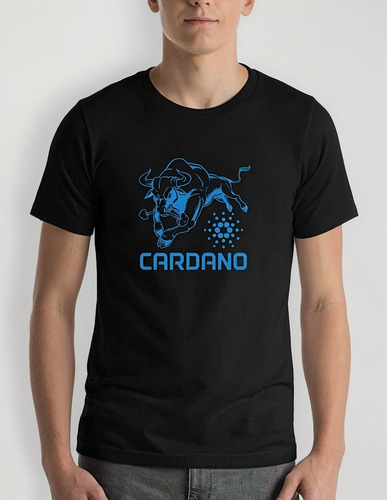 Polera Cardano Bull Run Crypto Geek Criptomoneda Swag Style