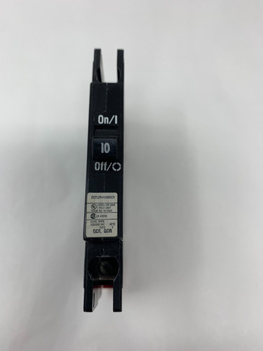 Eaton Cutler-hammer Qcr1010 10a 1p 120/240v Type Qcr 10k Ddd