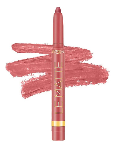 Loreal París Le Matte Crayon She Is So Matte Color 102
