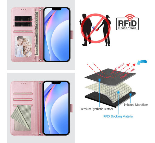 Funda Tipo Cartera Con Temática De Panda Para Cubot Note 40/p50/a10/a20/a30/max 5, Cierre Magnético, 3 Ranuras Para Tarjetas, A Prueba De Golpes