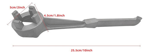 , Llave De Tambor De Aluminio Para Abrir 10, 15, 20, 30,