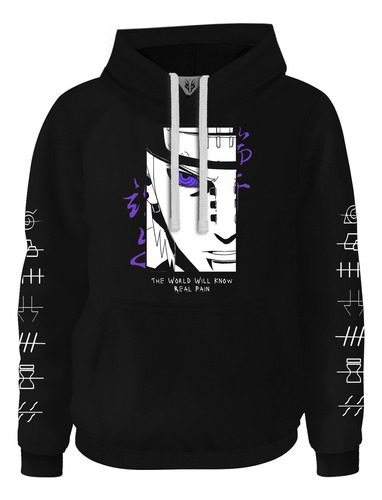 Hoodie Buzo Buso Anime Akatsuki Pain Yahiko Nagato Naruto 