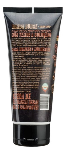 Color Care Balm Hidratante De Tatuagens Barba Rubra