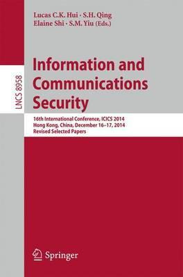 Libro Information And Communications Security - Lucas C. ...