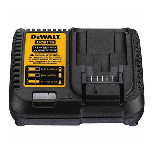 Carregador De Bateria 12v E 20v Lítio - Dcb115 Dewalt