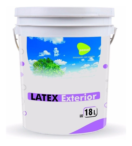 Latex Exterior Passol Blanco 18l