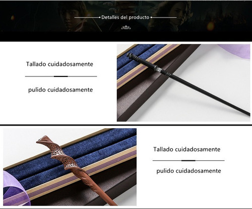 Varita Mágica De Dumbledore Harry Potter Original