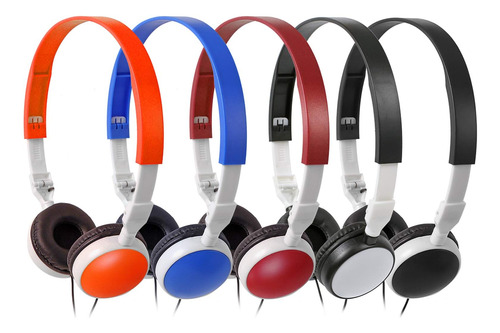 Auriculares Keewonda Bulk Para El Aula Y Los Niños, Paquete