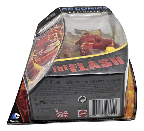 ### Mattel Dc Comics Unlimited The Flash Dc Universe ###