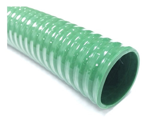 Manguera De Succion 1.5 PuLG Rollo De 15 Mts Color Verde