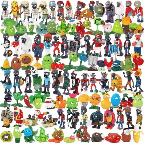Set 25 Figuras Plantas Vs Zombies - Al Azar / Envio Gratis