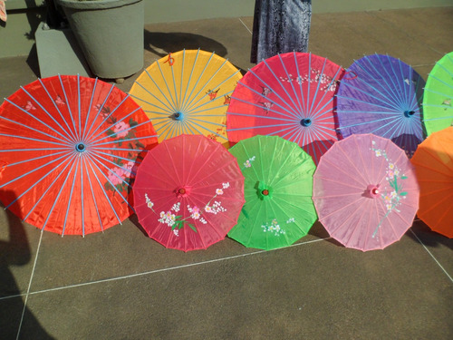 Paraguas Sombrilla Chino China Decoracion