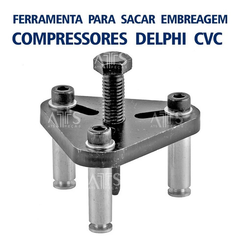 Ferramenta Saca Cubo Do Compressor Mahle / Delphi Cvc