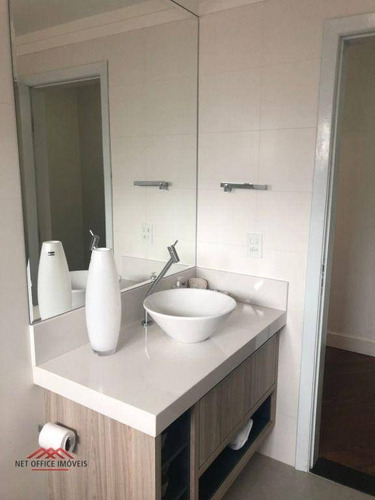 Imagem 17 de 30 de Apartamento Com 4 Dormitórios, 168 M² - Venda Por R$ 880.000,00 Ou Aluguel Por R$ 3.500,00/mês - Jardim São Dimas - São José Dos Campos/sp - Ap2765