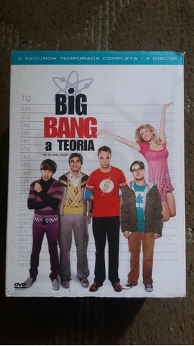 Dvd Big Bang A Teoria A Segunda Temporada Completa