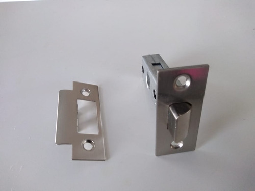 Pestillo Para Baño Iron Traba Automatica Con Resorte