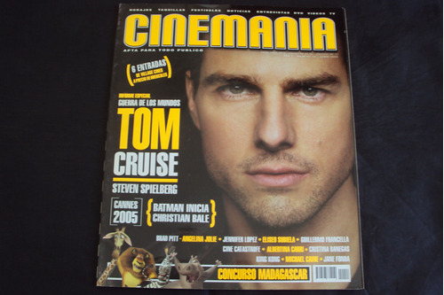 Revista Cinemania # 14 - Tapa Tom Cruise