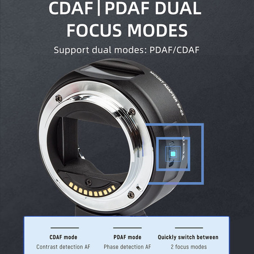 Adaptador Viltrox Ef-e5 Para Lentes Canon A Sony E