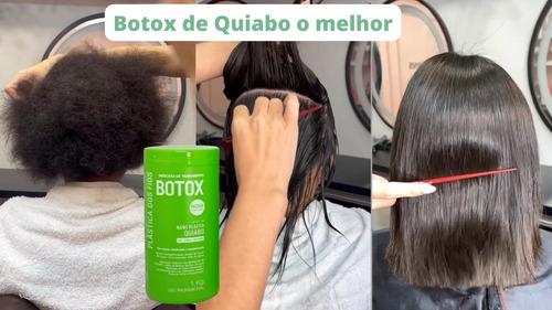 Btx Alisamento Capilar Em Massa De Quiabo 1kg