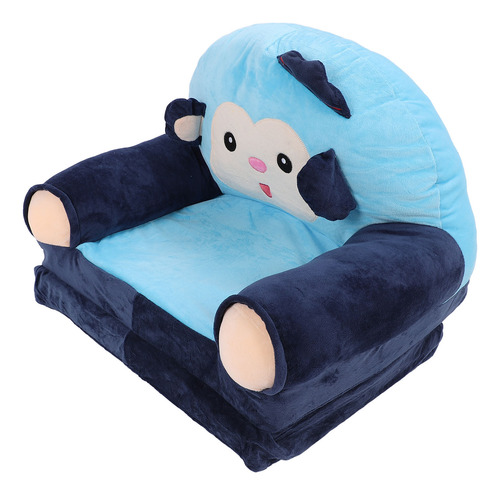 Sofá Plegable Para Niños, Sillón Infantil De Felpa Suave Par