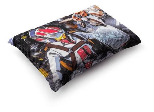 Imagen 3 de 5 de Funda De Almohada Robotech 70x45cm Vudú Love
